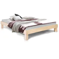 Moebel-Eins PUMBA Massivholzbett ohne Kopfteil, Material Massivholz - 2