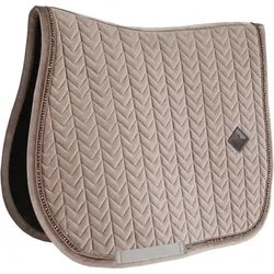 Schabracke FULL - Beige - Samt - Springen beige WARMBLUT