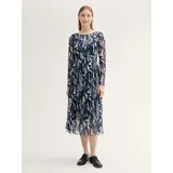 Tom Tailor Printed Mesh Langarm-midikleid Organic Shapes Design 40