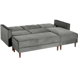 Max Winzer Funktionssofa mit Hocker Easy Relax