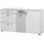 furn.design Sideboard 150 x 80 x 42 cm Weiß matt