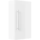 Posseik Hängeschrank 62 cm Weiß Hochglanz