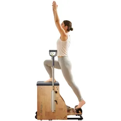 VEVOR Pilates Stuhl Split-Pedal Stabilität Combo Stühle Ganzkörper-Workout Griff