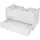 MCW Waschbeckenunterschrank 2 Schubladen 81 x 48 cm Weiß