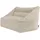 I.C.O.N. Icon Cecilia Sitzsack Sofa, Hellbraun, Flauschiger Cord Stoff, 2 Sitzer Sofa für Erwachsene, Riesensitzsack mit Füllung, Bequemer Sessel, Lounge, Wohnzimmer, Deko Wohnzimmer