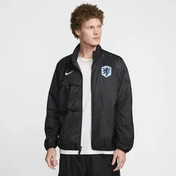 Niederlande Nike Halo Fußballjacke (Herren) - Schwarz, S