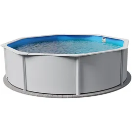 Planet Pool Rundpool 450 x 450 x 120 cm weiß/blau