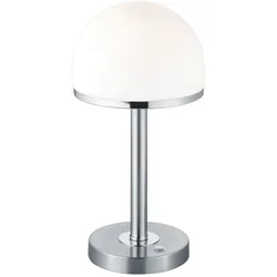 LED-Tischleuchte Berlin in Weiß/Nickel max. 1x4 Watt