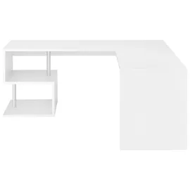 INOSIGN Eckschreibtisch »Esse, Schreibtisch im modernen Design«, mit oder ohne Monitoraufsatz Breite 180/160 cm, "Made in Italy" weiß