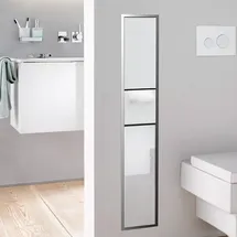 EMCO Asis 150 WC-Modul 964 x 168 cm Chrom/Optiwhite