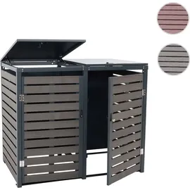 MCW Mülltonnenverkleidung K14 140 x 119 x 102 cm grau