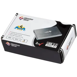 MasterStor)-Externe Festplatte USB 3.0 super-schnelle 2,5-Zoll-SATA-Laptop Festplatte Portable Hard Drive schwarz (80 GB, 120 GB, 160 GB, 320 GB, 500 GB, 1TB) (160GB)