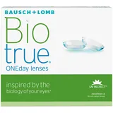Bausch + Lomb Biotrue ONEday Tageslinsen, sphärische Kontaktlinsen, weich, 90 Stück/BC 8.6 mm/DIA 14.2 mm / -9.00 Dioptrien