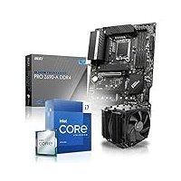 Aufrüst-Kit Intel Core i7-13700K, MSI Pro Z690-A WiFi, be Quiet! Dark Rock Pro 4 Kühler, ohne Arbeitsspeicher, komplett fertig montiert und getestet