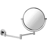 Evenes Wandkosmetikspiegel Ermete, 1- und 3-fache Vergrößerung, Ø 200 mm