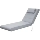 Bjird Auflage 204 x 60 x 10 cm grau 1 St.