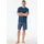 SCHIESSER Pyjama Casual Essentials Blau 58