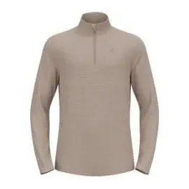 Odlo 1 2 zip roy technischer pullover beige - L