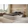 FEDVE Polsterbett Mendocino aus Bouclé-Stoff 200x200 Beige - Beige