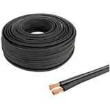 Vivolink PROSPEAK4 Audio-Kabel (100 m, 4 mm2), Lautsprecherkabel, Schwarz