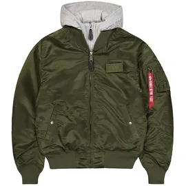 Alpha Industries Ma-1 D-tec Jacke Dark Green S
