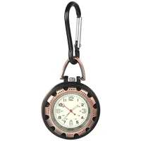 Avaner Taschenuhr mit Karabiner Unisex FOB Analog Quarzwerk Krankenschwesteruhr für Klettern Sport