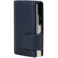 CLICKSAFE Etui Münzbörse 962102, 10 x 6,5 x 2,5 cm, Farbe: blau - Blau
