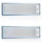 aeg, vioks Fettfilter 2 Stk für Dunstabzugshaube 512x160mm