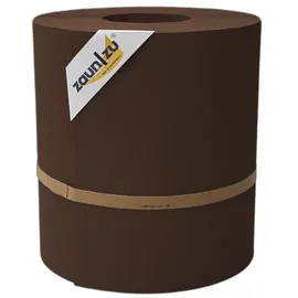 zaunzu® Sichtschutzstreifen 26 m x 24 cm Braun 2 St.