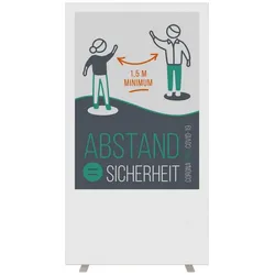 PAPERFLOW easyScreen Stellwand Abstand-Sicherheit 94,0 x 174,0 cm 3660141953091 PAPERFLOW
