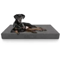 Knuffelwuff Hundematte Lenie 120 x 72 cm grau