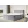 Fun Möbel Boxspringbett Schlafzimmerbett DEGNA 180x200cm Stoff Gerra Grau / Speed - Grau