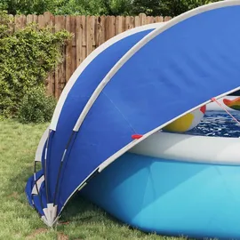 vidaXL Pool-Dome Grün 405 x 405 x 192 cm