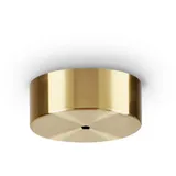 Ideal Lux Baldachin MAGNETICO, rund, Ø 9cm, 1-fach, mittiger Auslass, magnetische Blende, messing brüniert IDEA-249308