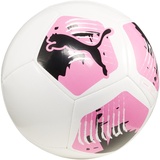 Puma Big Cat ball, Unisex-Erwachsene Trainingsbälle, PUMA White-Poison Pink-PUMA Black, 5-084214