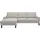 Home Affaire Ecksofa HOME AFFAIRE, weiß (pearl), B:244cm H:86cm T:164cm, 100% Leder, Sofas, Ecksofa, inkl. saugroboterfreundliche Höhe & schmale Armlehnen