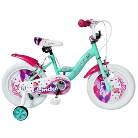 Berlin Bike Linda 16 Zoll RH 0 cm grün/türkis