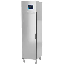 Vertikaler Gefrierschrank Gastronorm GN 1/1 INOX 500 Liter für die Gastronomie. Edelstahl-Gefrierschrank für Bars und Restaurants.