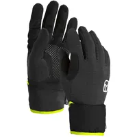 Ortovox Herren Fleece Grid Cover Handschuhe (Größe L, schwarz)