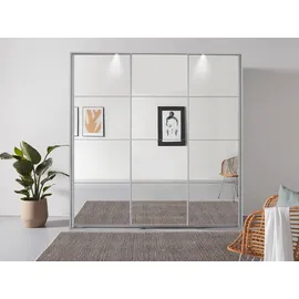 Rauch »Oteli«, mit Spiegelfront und Passepartout optional mit Beleuchtung grau