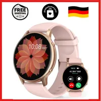 Smartwatch Damen, 1,3 Zoll Touchscreen Fitnessuhr IP68 Wasserdicht Sportuhr LW36