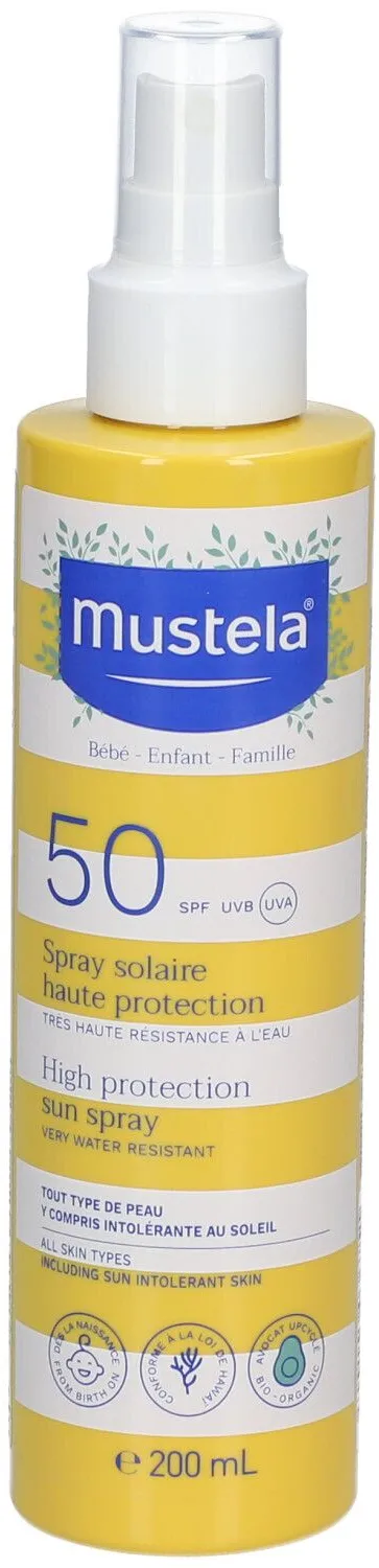 mustela® Sonnenschutz-Spray mit hohem Schutz SPF 50