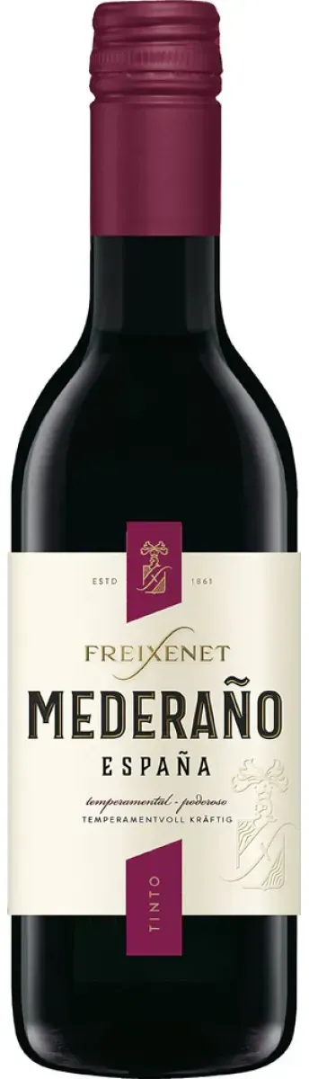 Freixenet Mederano Tinto Vegan Rotwein halbtrocken 0,25 l | 2024