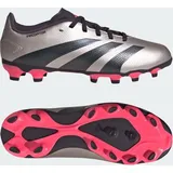 Adidas Predator League Kids MG Platinum Metallic / Aurora Black / Turbo 35 1/2