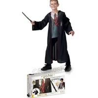 RUBIE'S Harry Potter Offizielles Kostüm und Zubehör für Kinder – Größe M – 5-6 Jahre – Kostüm Zaubererkleid, Top, Zauberer und Brille – für Karneval – Geschenkidee