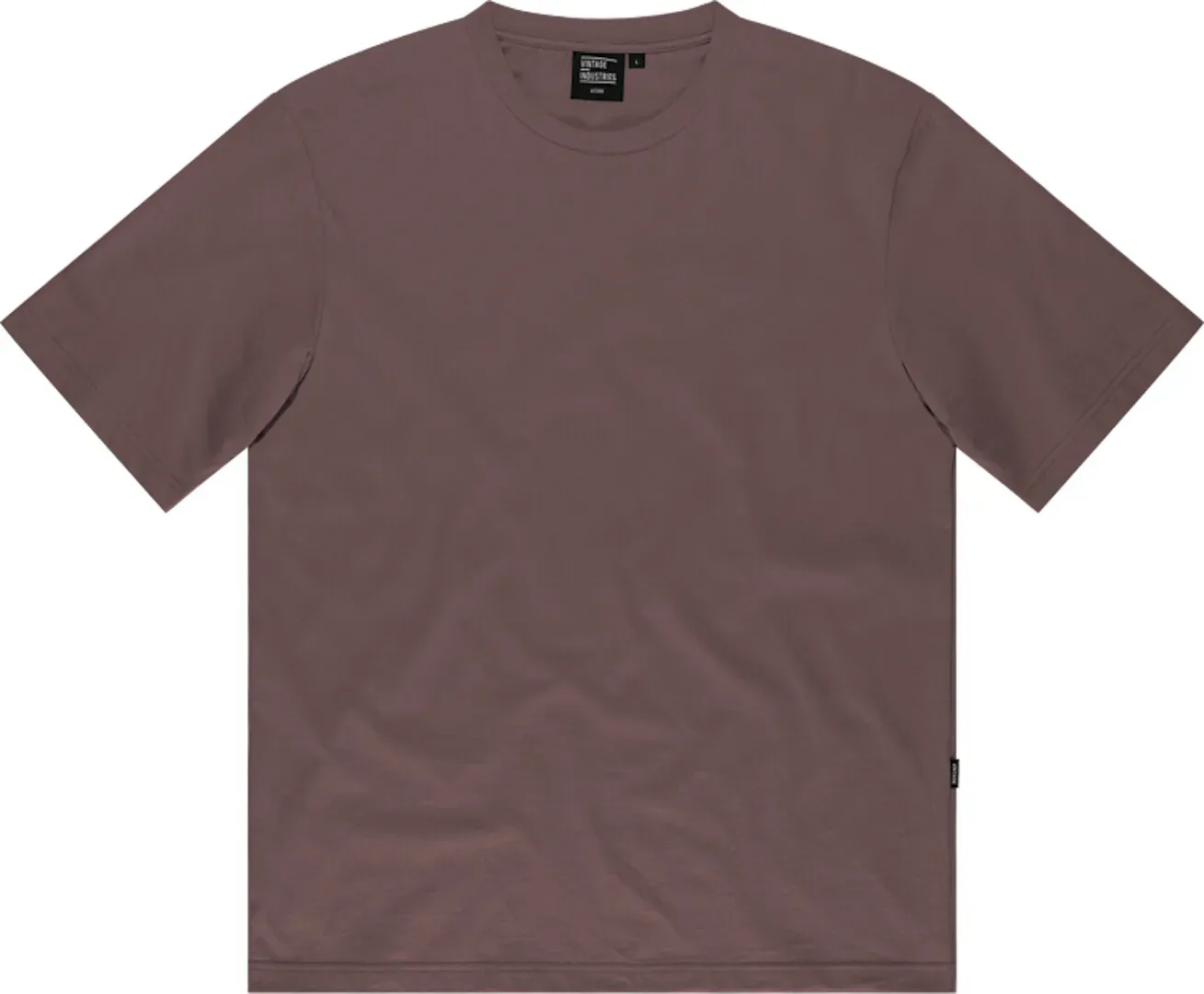Vintage Industries Lex T-shirt, bruin, M Voorman