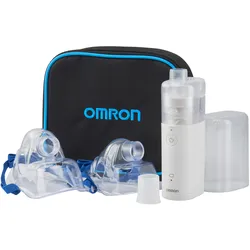 Inhalationsgerät OMRON "NE-U100-E" Inhalationsgeräte weiß Inhalatoren Tascheninhalator