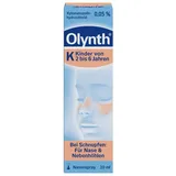 Olynth 0,05% - Abschwellendes Schnupfen Dosierspray für Kinder von 2 bis 6 Jahren – 10 ml Nasenspray