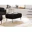 W.Schillig Polsterhocker run 75 x 46 x 60 cm Schwarz