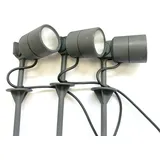 Bega Scheinwerfer LED 3er Set grau